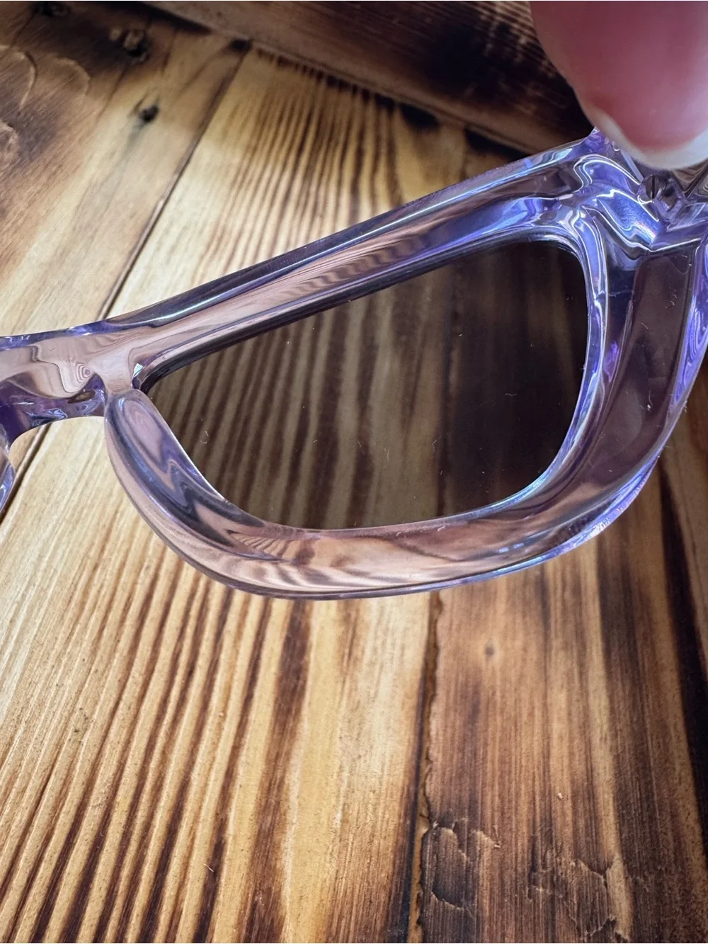 Burberry Lavender Cat-Eye Sunglasses